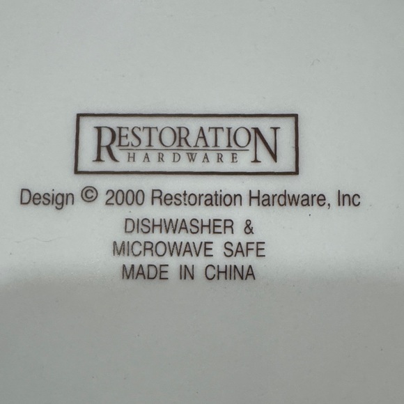 NEW RESTORATION HARDWARE RH Cheese Plate Set (4) Assorted Designs Classic - Picture 7 of 9